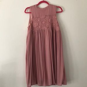 She + Sky Pink Dress